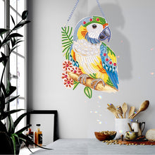 Load image into Gallery viewer, Special Shape Diamond Art Hanging Pendant for Home Wall Decor (Parrot)
