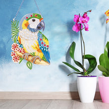 Load image into Gallery viewer, Special Shape Diamond Art Hanging Pendant for Home Wall Decor (Parrot)