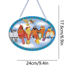 Load image into Gallery viewer, Special Shape Diamond Art Hanging Pendant for Home Wall Decor (Flock of Birds)