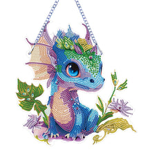 Load image into Gallery viewer, Special Shape Diamond Art Hanging Pendant for Home Wall Decor (Pterosaur)