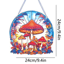 Load image into Gallery viewer, Special Shape Diamond Art Hanging Pendant for Home Wall Decor (Mushroom)