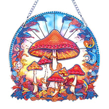 Load image into Gallery viewer, Special Shape Diamond Art Hanging Pendant for Home Wall Decor (Mushroom)