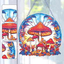 Load image into Gallery viewer, Special Shape Diamond Art Hanging Pendant for Home Wall Decor (Mushroom)