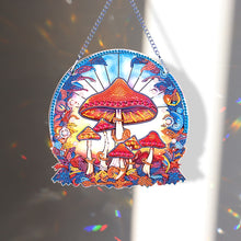 Load image into Gallery viewer, Special Shape Diamond Art Hanging Pendant for Home Wall Decor (Mushroom)