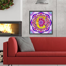 Load image into Gallery viewer, Diamond Painting - Full Round - Mandala letter C (30*30CM)