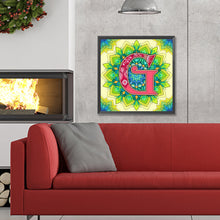 Load image into Gallery viewer, Diamond Painting - Full Round - Mandala letter G (30*30CM)