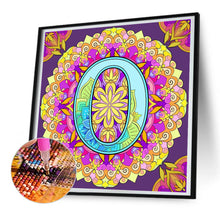 Load image into Gallery viewer, Diamond Painting - Full Round - Mandala letter O (30*30CM)