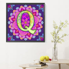 Load image into Gallery viewer, Diamond Painting - Full Round - Mandala letter Q (30*30CM)