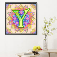 Load image into Gallery viewer, Diamond Painting - Full Round - Mandala letter Y (30*30CM)