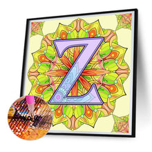 Load image into Gallery viewer, Diamond Painting - Full Round - Mandala letter Z (30*30CM)