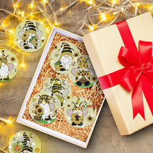 Load image into Gallery viewer, 8PCS Special Shape Diamond Painting Coasters Kits (Sunflower and Gnome #2)