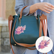 Load image into Gallery viewer, 7PCS Double Sided Special Shape Diamond Painting Keychain (Wedding Things)