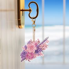 Load image into Gallery viewer, 7PCS Double Sided Special Shape Diamond Painting Keychain (Wedding Things)