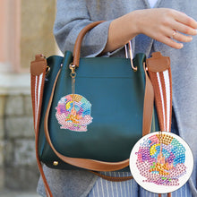 Load image into Gallery viewer, 7PCS Double Sided Special Shape Diamond Painting Keychain (Fantasy Star Castle)