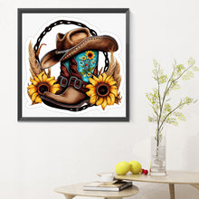 Load image into Gallery viewer, Diamond Painting - Full Round - cowboy boots (30*30CM)