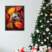 Load image into Gallery viewer, Diamond Painting - Full Round - hedgehog (30*40CM)