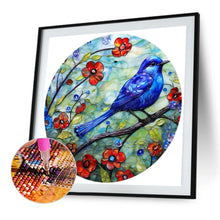 Load image into Gallery viewer, AB Diamond Painting - Full Round - bluebird (30*30CM)