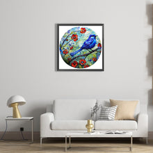 Load image into Gallery viewer, AB Diamond Painting - Full Round - bluebird (30*30CM)