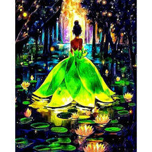 Load image into Gallery viewer, AB Diamond Painting - Full Round - Power-Lotus Fairy (40*50CM)
