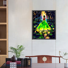 Load image into Gallery viewer, AB Diamond Painting - Full Round - Power-Lotus Fairy (40*50CM)