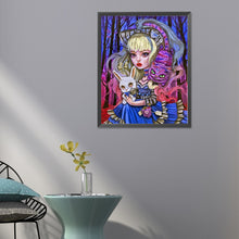 Load image into Gallery viewer, Diamond Painting - Full Round - alice girl (40*50CM)