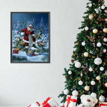 Load image into Gallery viewer, Diamond Painting - Full Round - Santa Claus and animals (30*40CM)