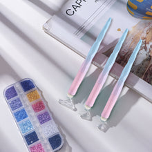 Load image into Gallery viewer, Diamond Painting Pens with 6 Pen Heads Diamond Art Pens for Nail Art Rhinestones
