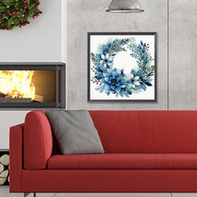 Load image into Gallery viewer, Diamond Painting - Full Round - blue garland (30*30CM)