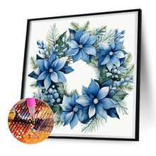 Load image into Gallery viewer, Diamond Painting - Full Round - blue garland (30*30CM)