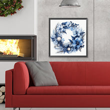 Load image into Gallery viewer, Diamond Painting - Full Round - blue garland (30*30CM)