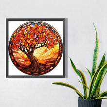 Load image into Gallery viewer, AB Diamond Painting - Full Square - autumn maple leaves (30x30CM)