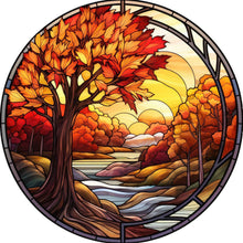 Load image into Gallery viewer, AB Diamond Painting - Full Square - autumn maple leaves (30x30CM)