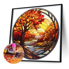Load image into Gallery viewer, AB Diamond Painting - Full Square - autumn maple leaves (30x30CM)
