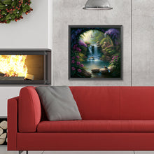 Load image into Gallery viewer, Diamond Painting - Full Round - secluded forest lake (30*30CM)