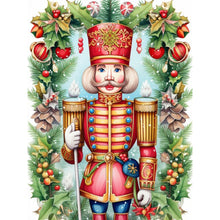 Load image into Gallery viewer, Diamond Painting - Full Round - nutcracker soldiers (30*40CM)
