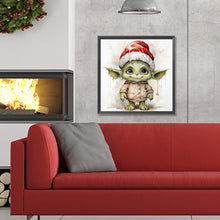 Load image into Gallery viewer, Diamond Painting - Full Round - little yoda (30*30CM)