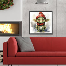 Load image into Gallery viewer, Diamond Painting - Full Round - little yoda (30*30CM)