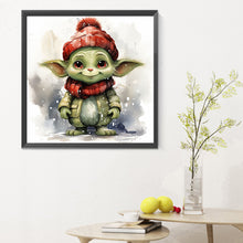 Load image into Gallery viewer, Diamond Painting - Full Round - little yoda (30*30CM)