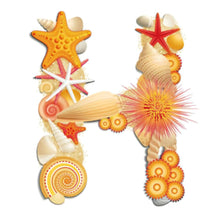 Load image into Gallery viewer, Diamond Painting - Full Round - Beach letter H (30*30CM)