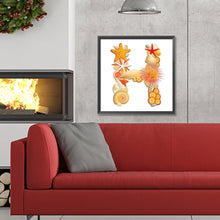 Load image into Gallery viewer, Diamond Painting - Full Round - Beach letter H (30*30CM)