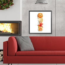 Load image into Gallery viewer, Diamond Painting - Full Round - Beach letter I (30*30CM)