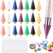 Load image into Gallery viewer, Diamond Painting Pens Double Heads Glue Point Drill Pen for Nail Art Rhinestones
