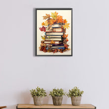 Load image into Gallery viewer, Diamond Painting - Full Square - maple leaf books (30*40CM)