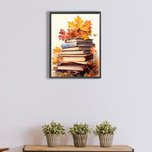 Load image into Gallery viewer, Diamond Painting - Full Square - maple leaf books (30*40CM)