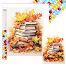 Load image into Gallery viewer, Diamond Painting - Full Square - maple leaf books (30*40CM)