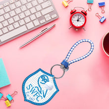Load image into Gallery viewer, Double Sided Special Shape Diamond Painting Keychain (Sheffield Wednesday Team)