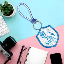 Load image into Gallery viewer, Double Sided Special Shape Diamond Painting Keychain (Sheffield Wednesday Team)