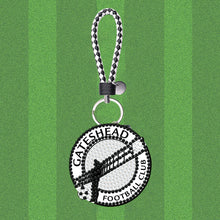Load image into Gallery viewer, Double Sided Special Shape Diamond Painting Keychain (Gateshead F.C.)