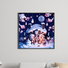 Load image into Gallery viewer, Diamond Painting - Full Round - Snow cabin (30*30CM)