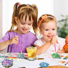 Load image into Gallery viewer, 6PCS Wooden Special Shape Diamond Painting Art Coaster Kit (Succulent)